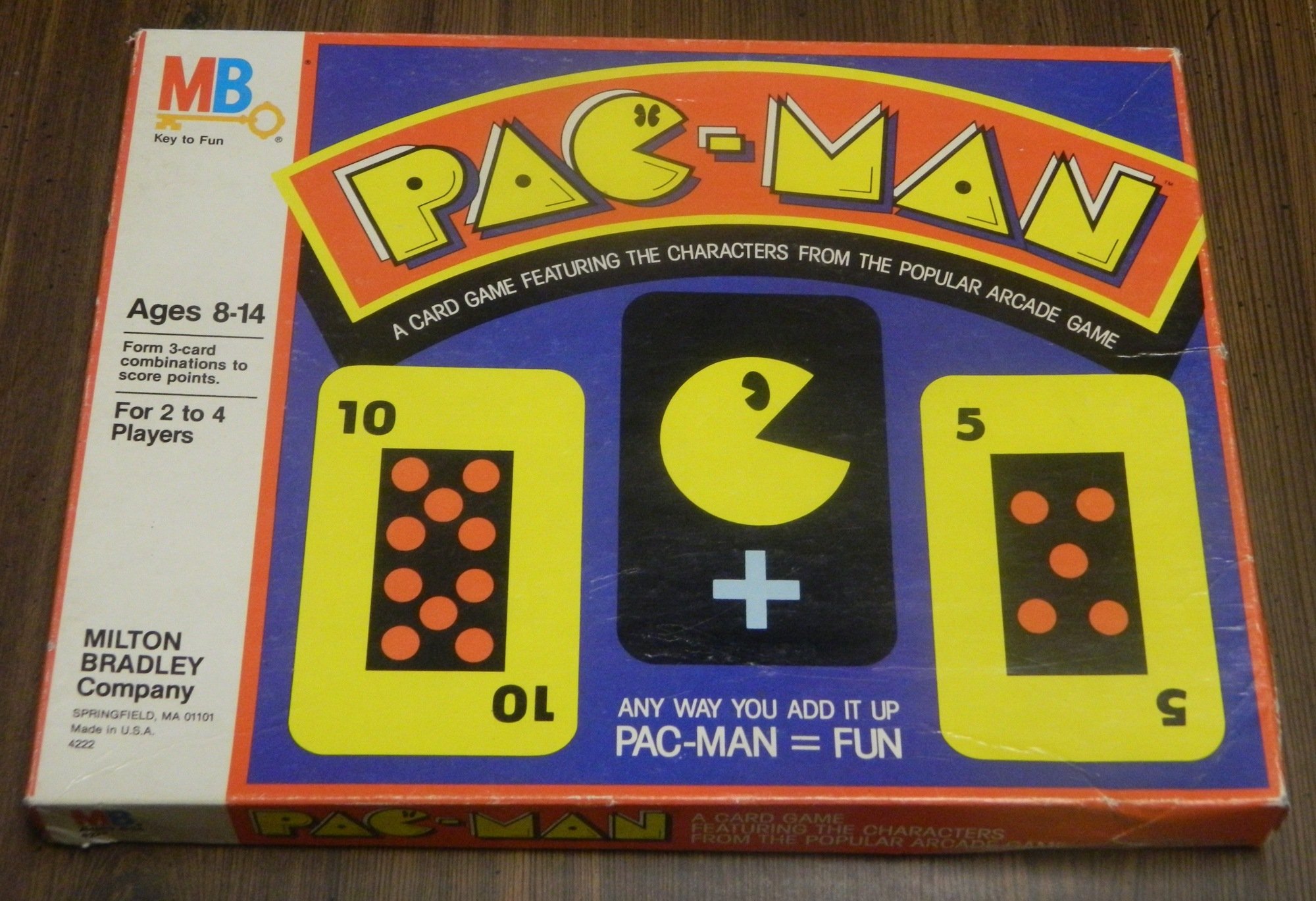 Pac-Man Card Game Box