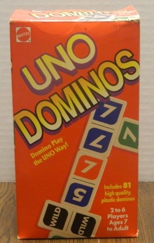 Uno Dominoes Box