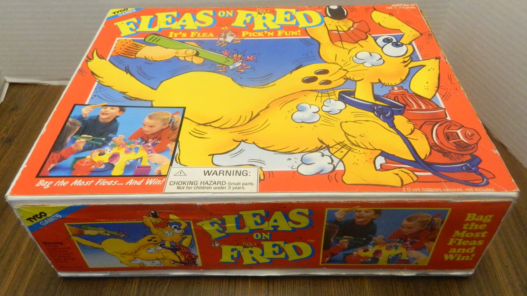 Fleas on Fred Box