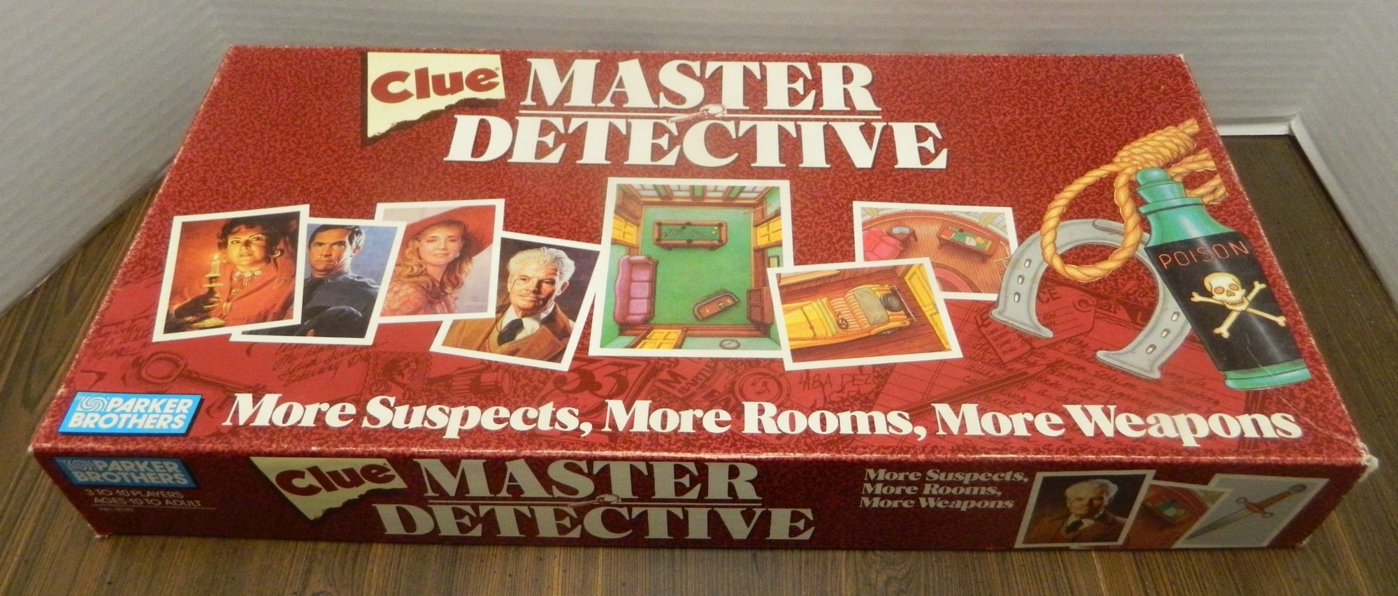 Clue board game instruction manual