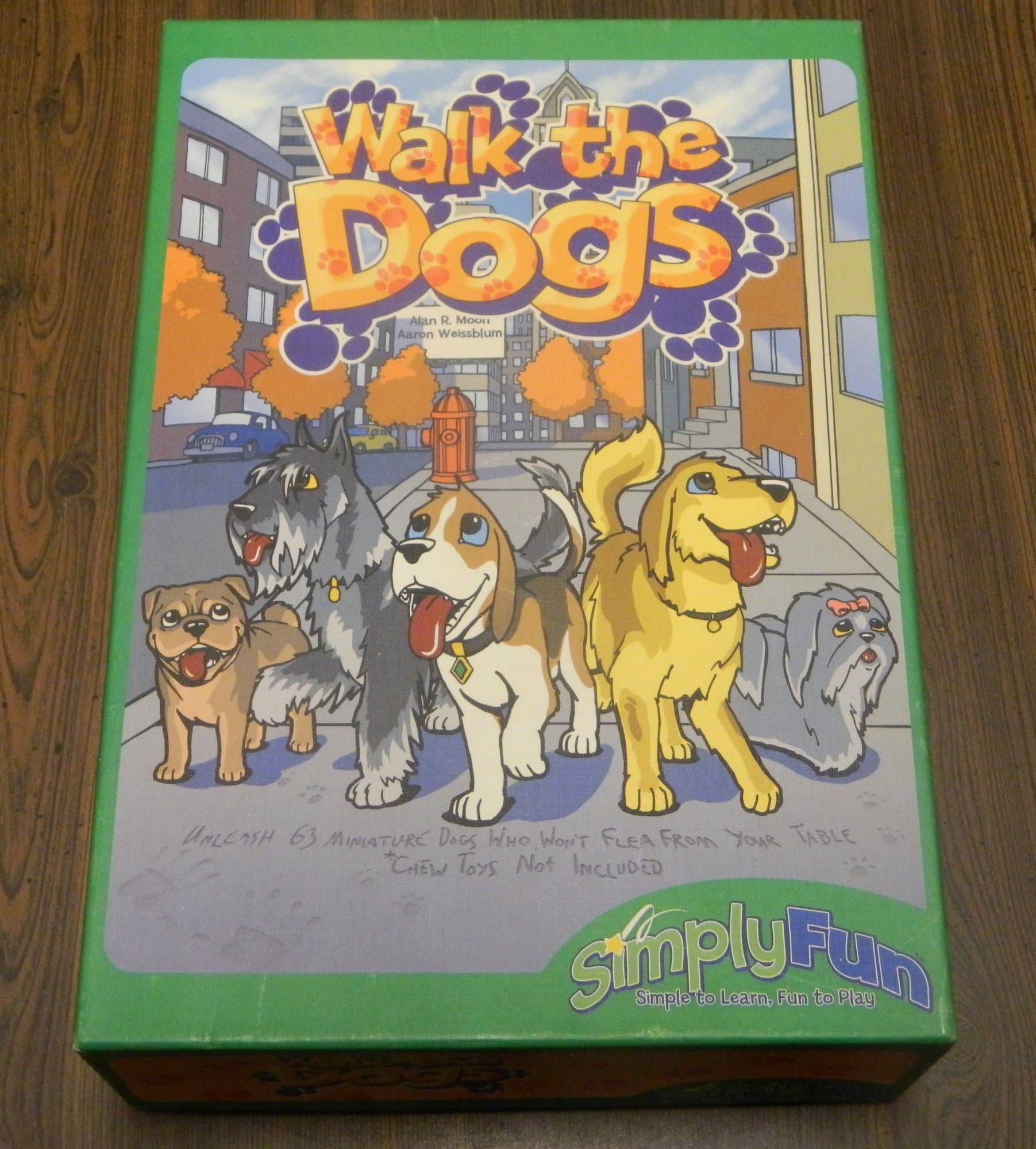 Walk the Dogs Board Game Box