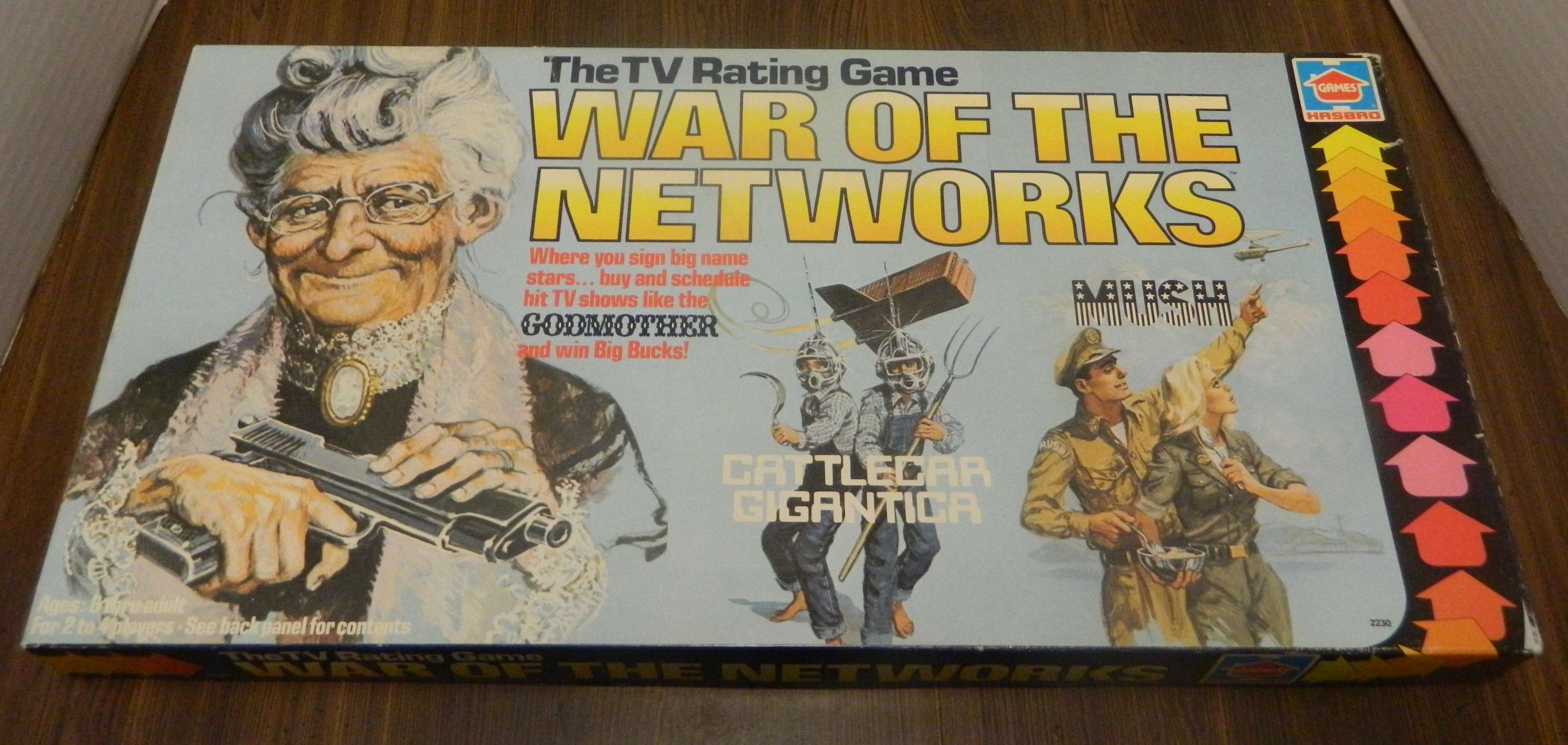 War of the Networks Board Game Box
