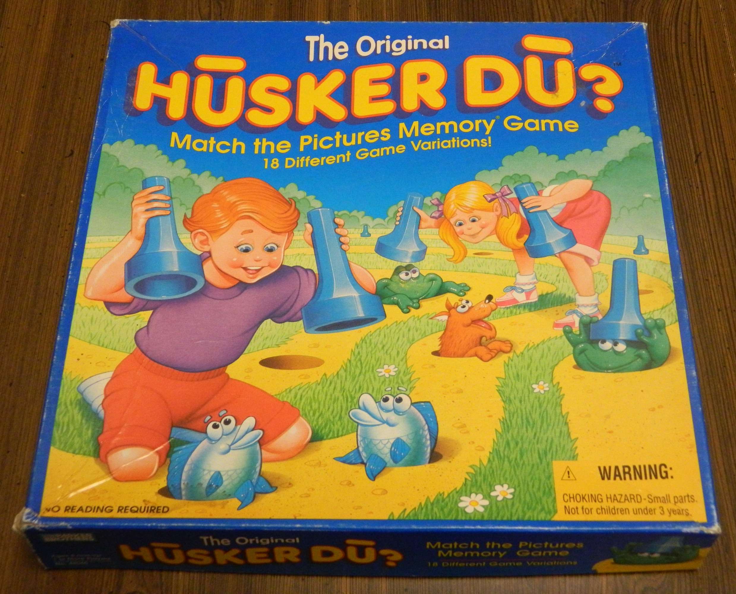 Match the Pictures Memory Game The Original Husker Du