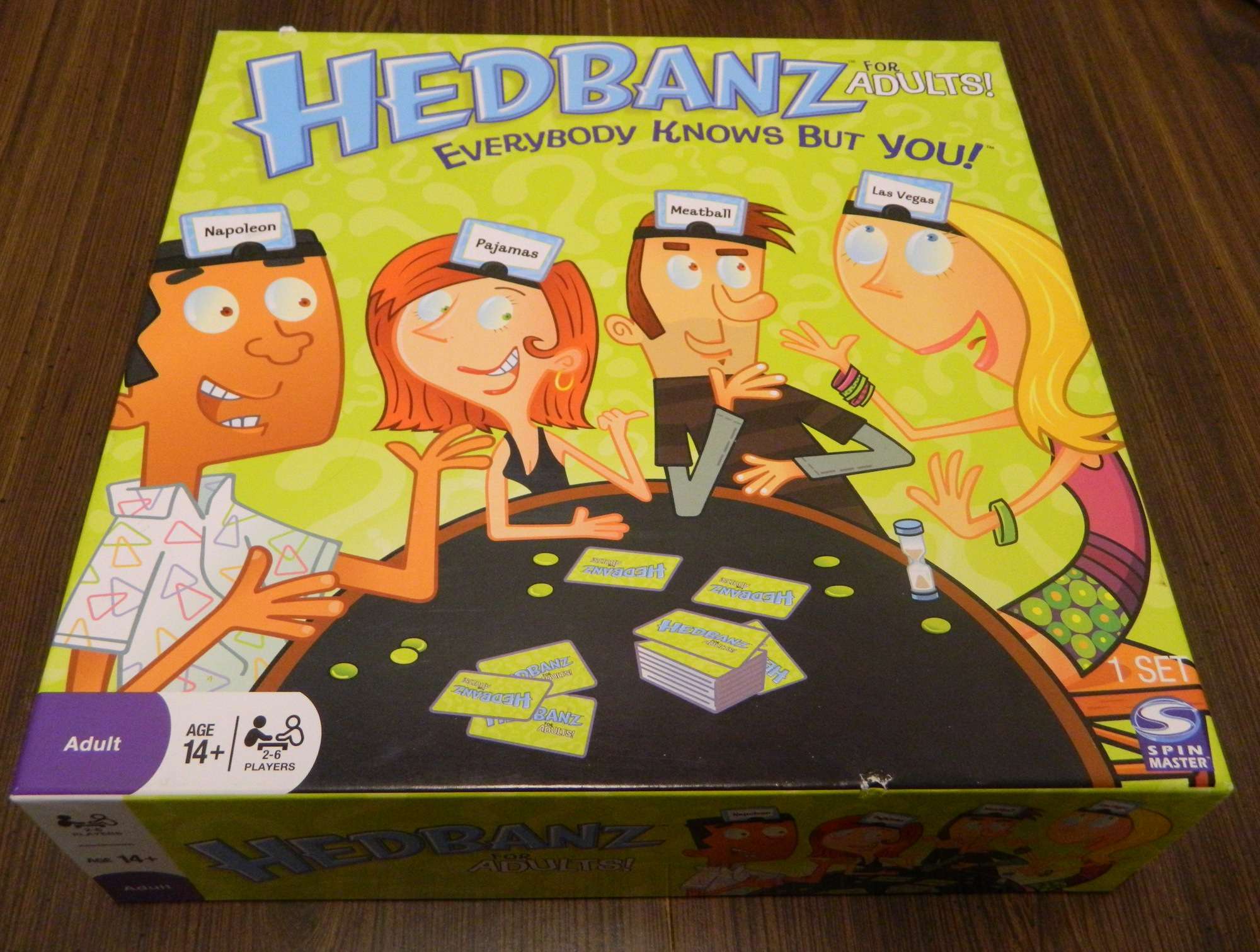 Box for Hedbanz For Adults
