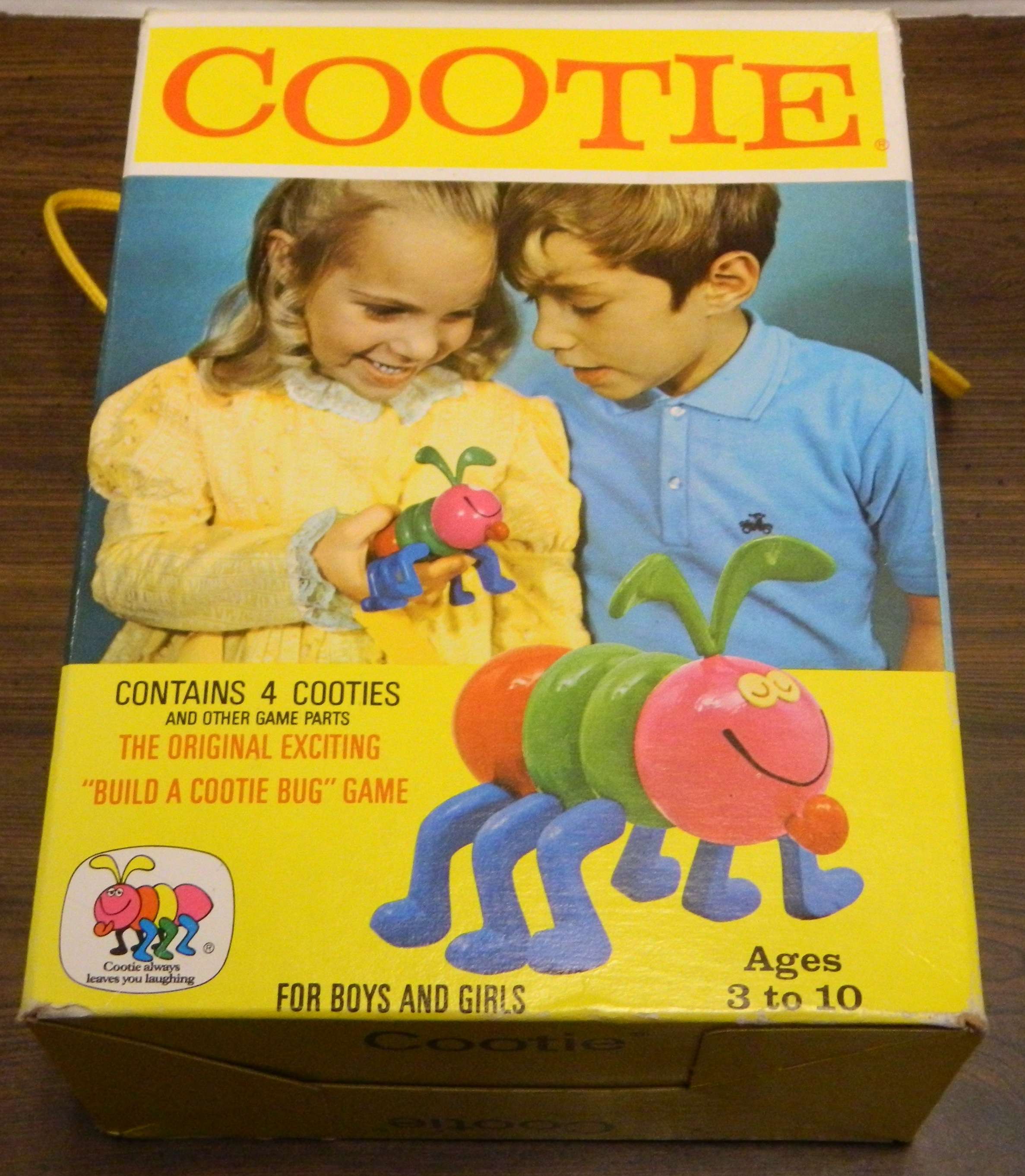 Box of 1972 Cootie