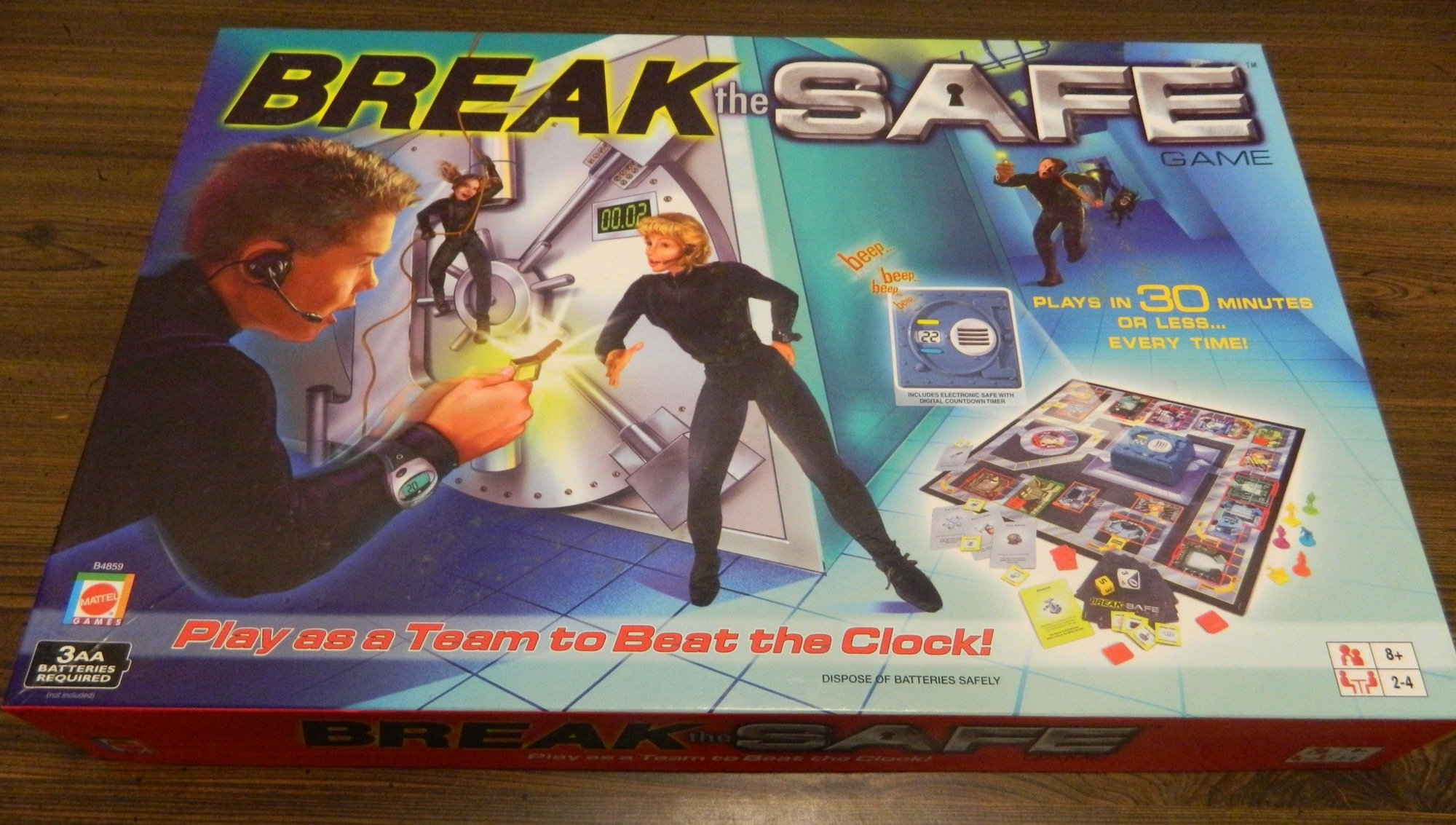 Break The Safe Board Game Replacement Parts & Pieces 2003 Mattel 