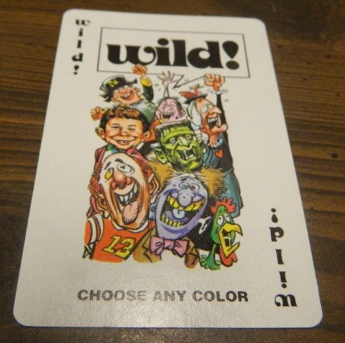 Wild Card in Mad Magazine Card Game