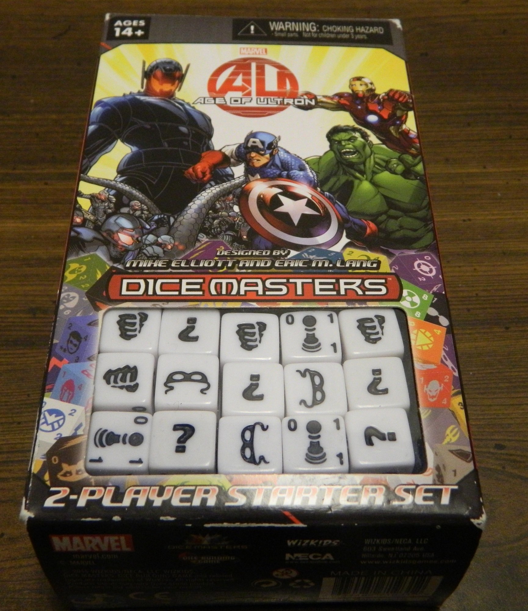 Box for Dice Masters Age of Ultron