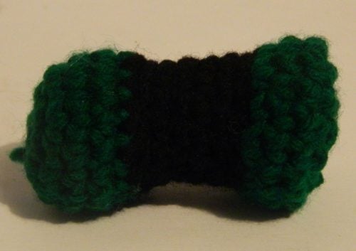 Crochetd Bazooka for Worms Amigurumi