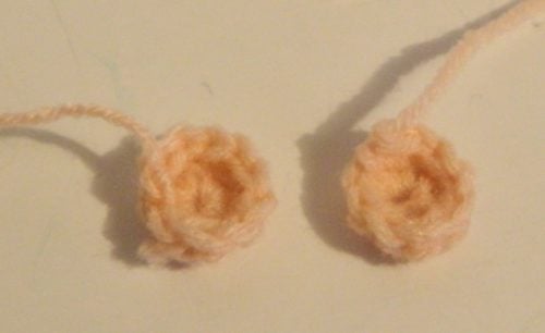 Crochet Ears for Spelunky