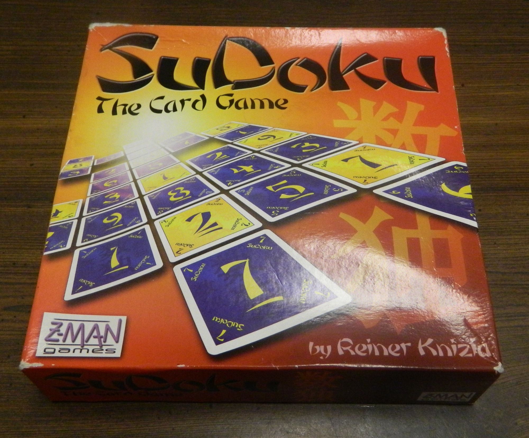 Box for Sudoku Card Game