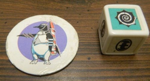 Penguin Wins Battle Batman 3D Board Game