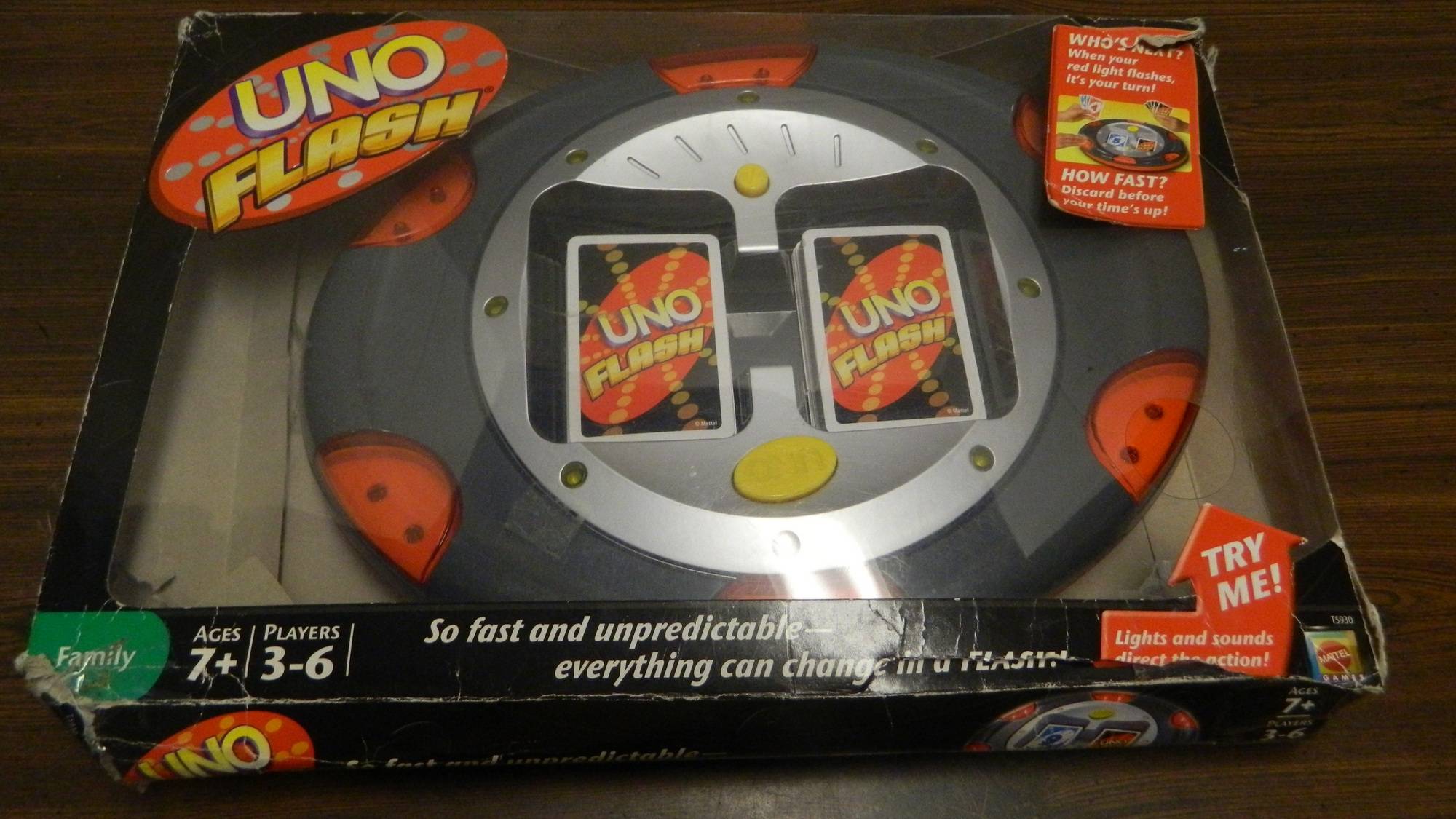 Mattel Uno Flash Electronic Card Game for sale online 