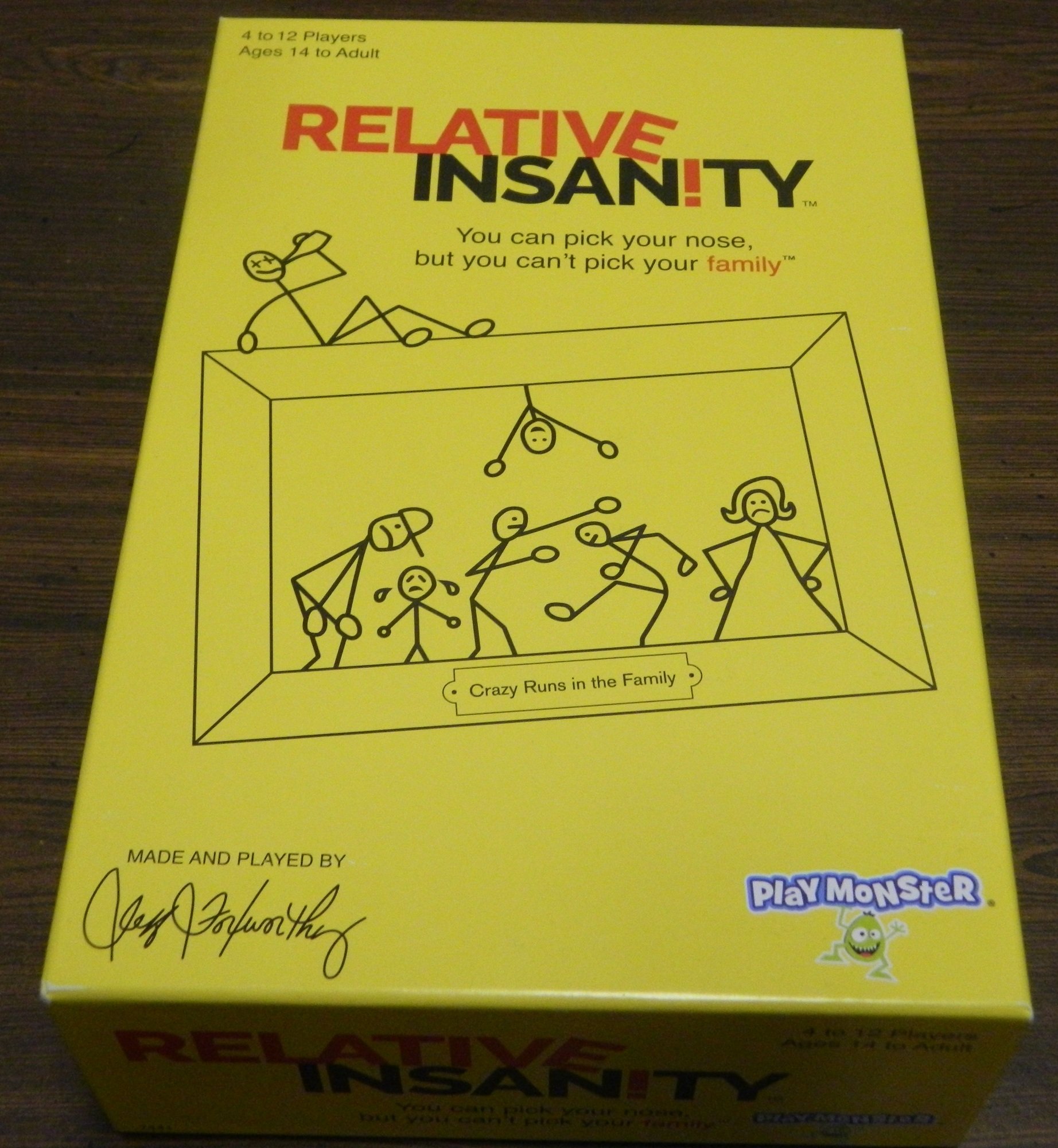 Box for Relative Insanity