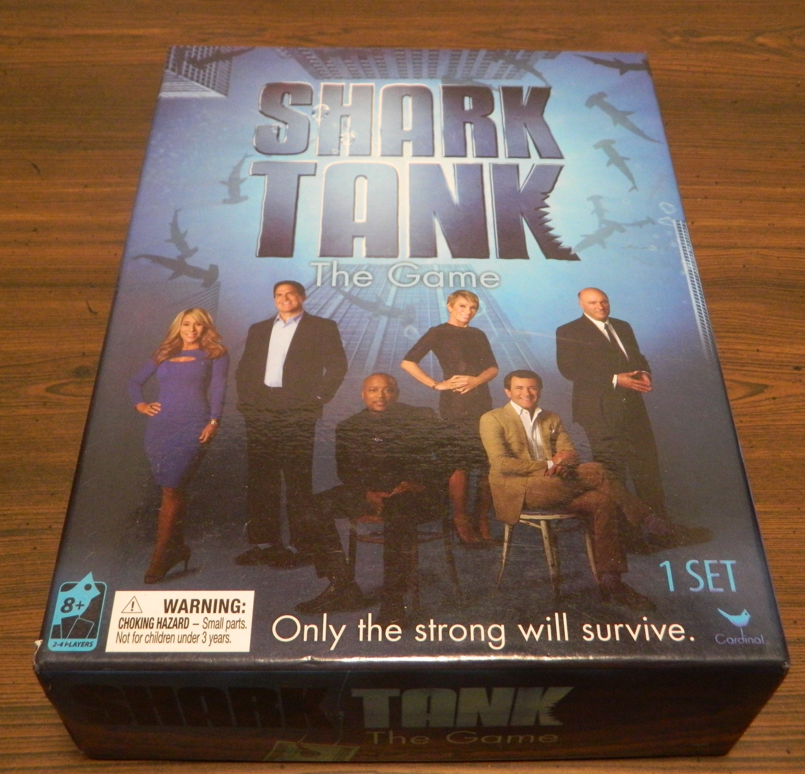 Box for Shark Tank The Game