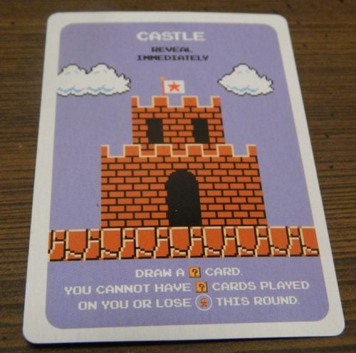 Castle Card in Super Mario Bros. Power Up Card Game
