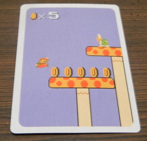 Level Card in Super Mario Bros. Level Up Card Game