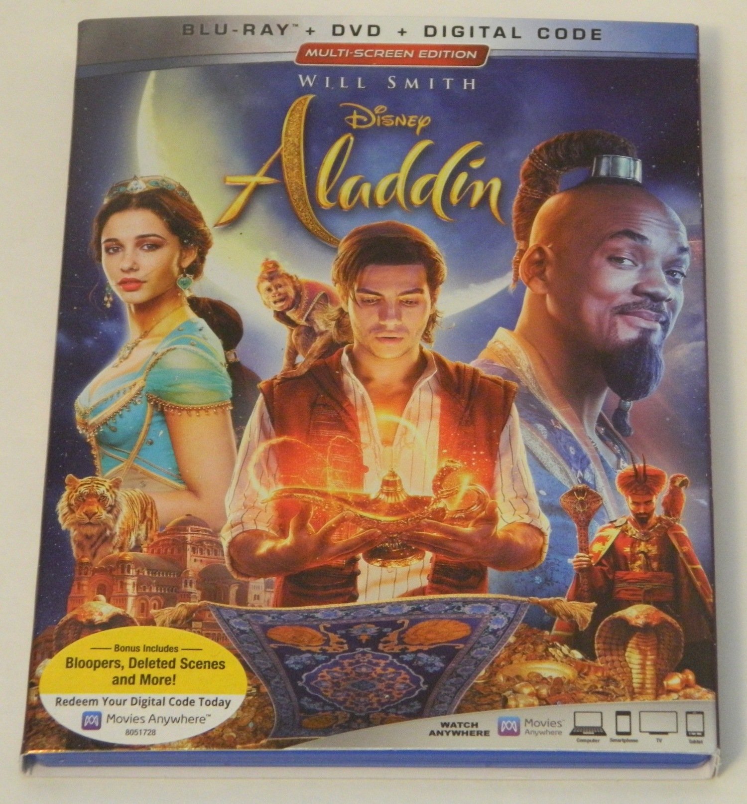 Aladdin 2019 Blu-Ray