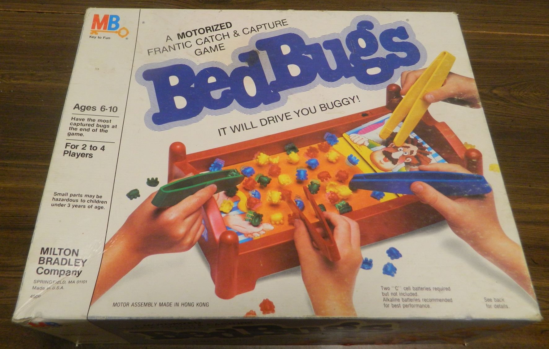 Hasbro Bed Bugs Childrens Board Game 