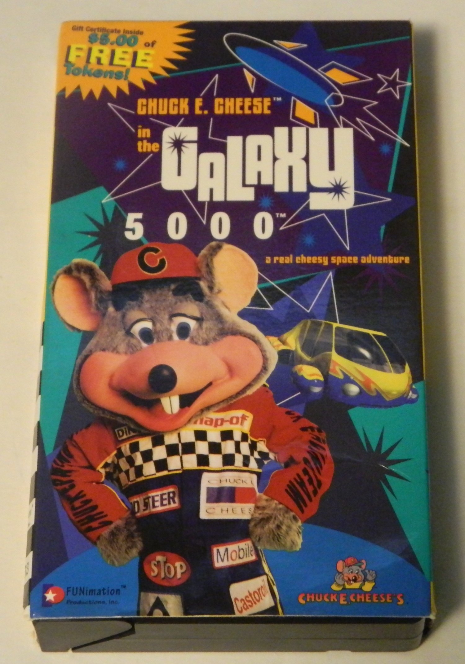 Chuck E Cheese in the Galaxy 5000 VHS