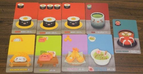 Hand in Sushi Go Party!