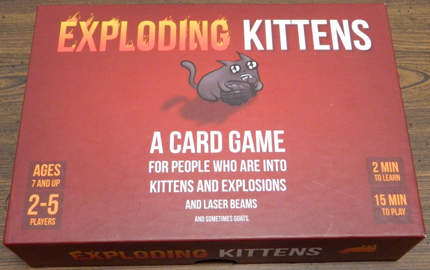 Box for Exploding Kittens