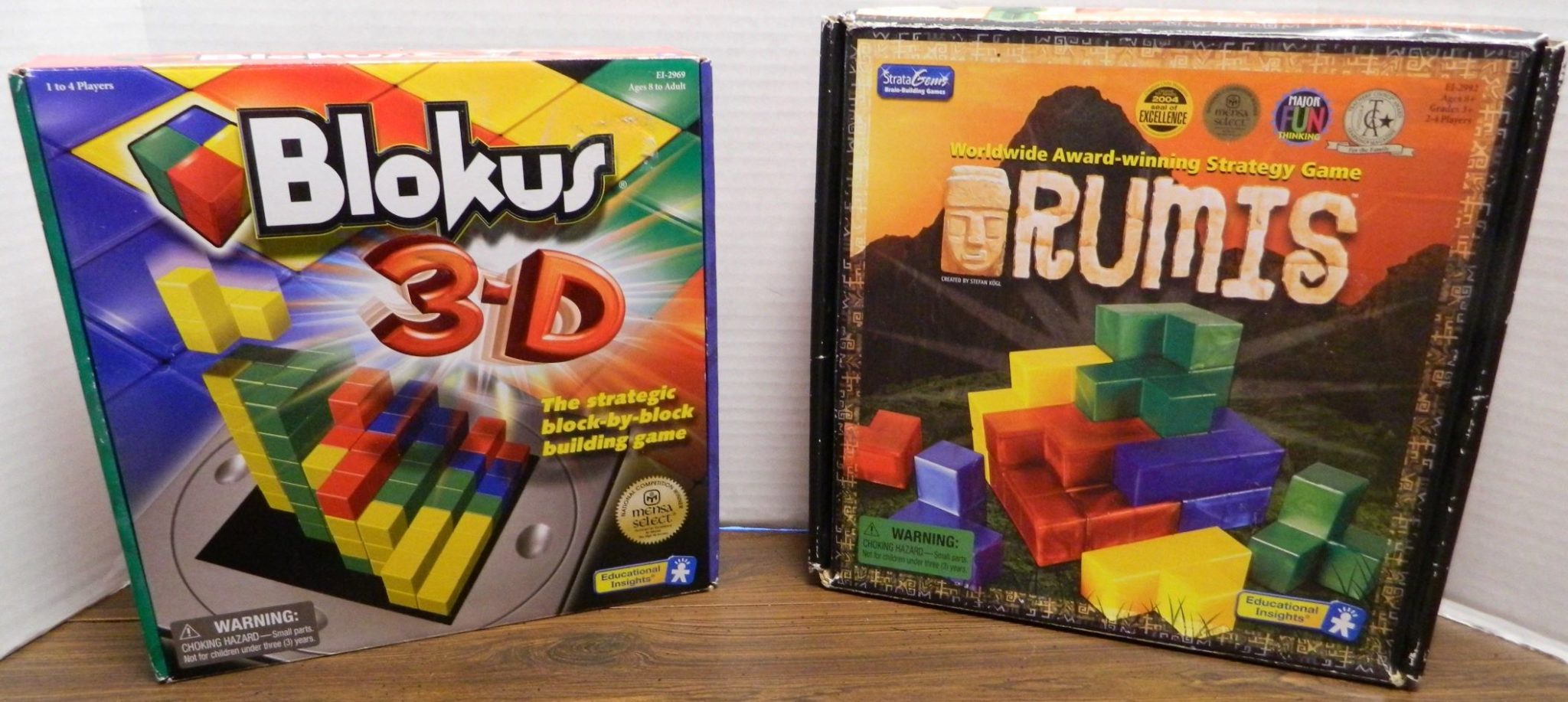 Blokus 3D and Rumis Box