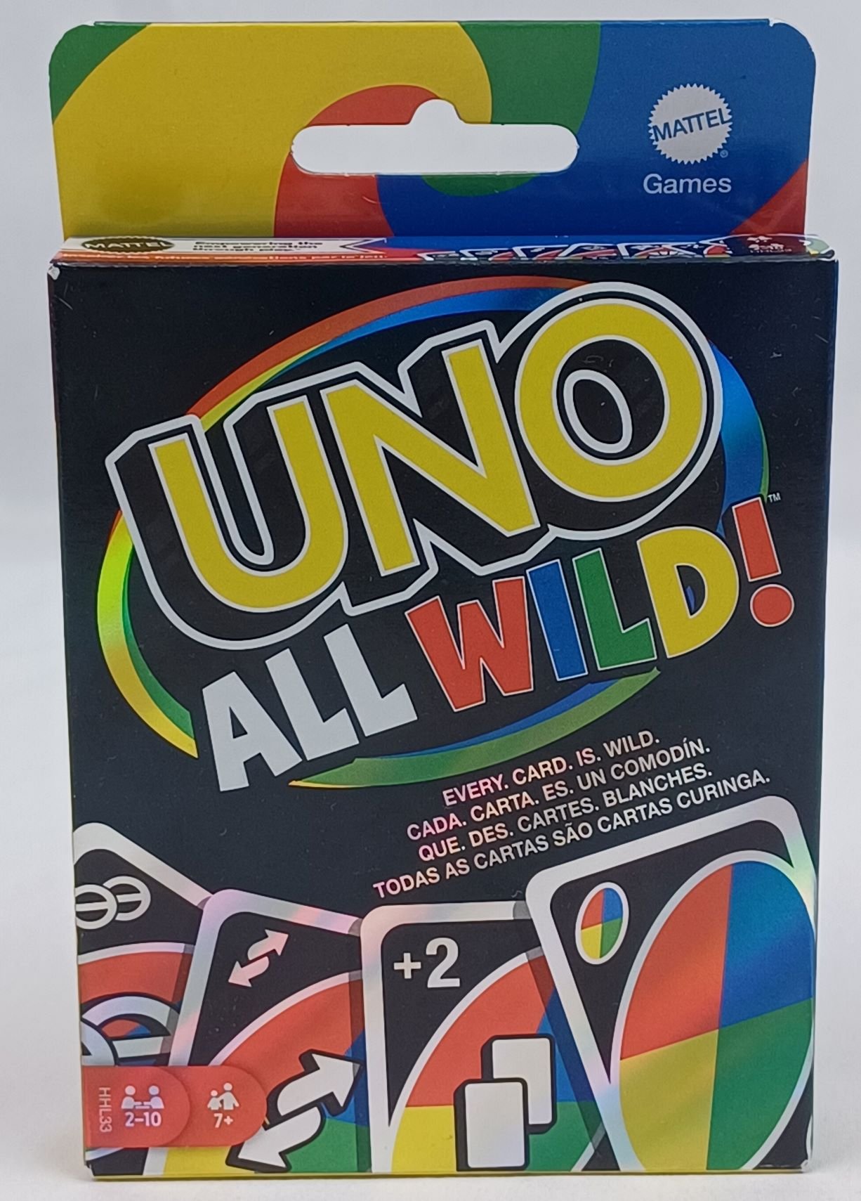 New 2019 UNO Card Game With WILD CARDS Latest Version Great Family Fun Card Game 