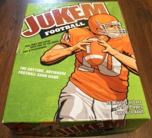 Jukem Football Card Game Box