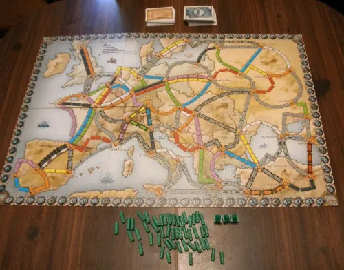 Ticket to Ride Europe Contents