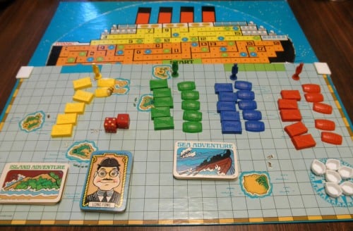 Red Food Replacement Piece for "The Sinking Of The Titanic" Board Game 1976 