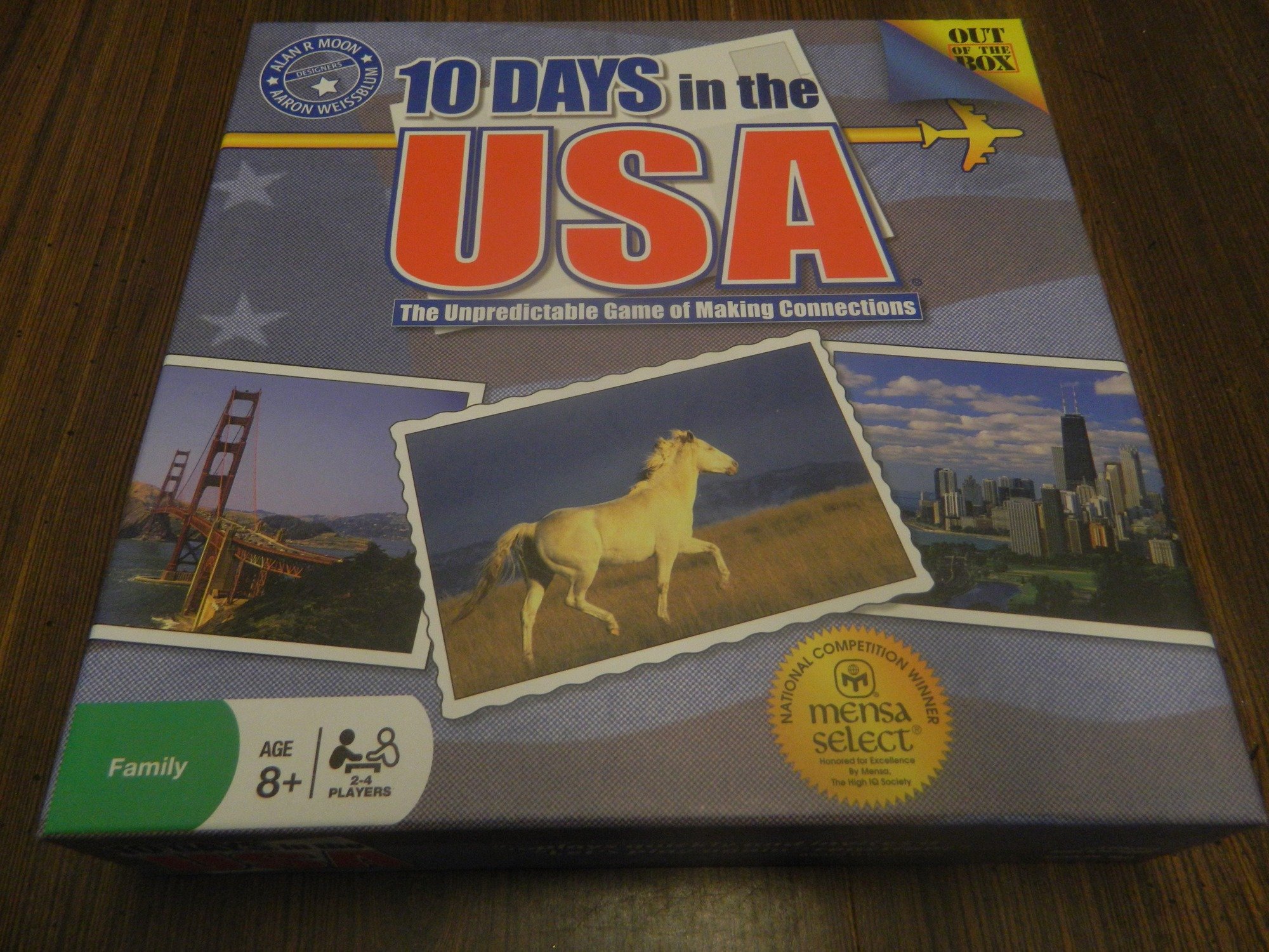 10 Days in the USA Board Game Review