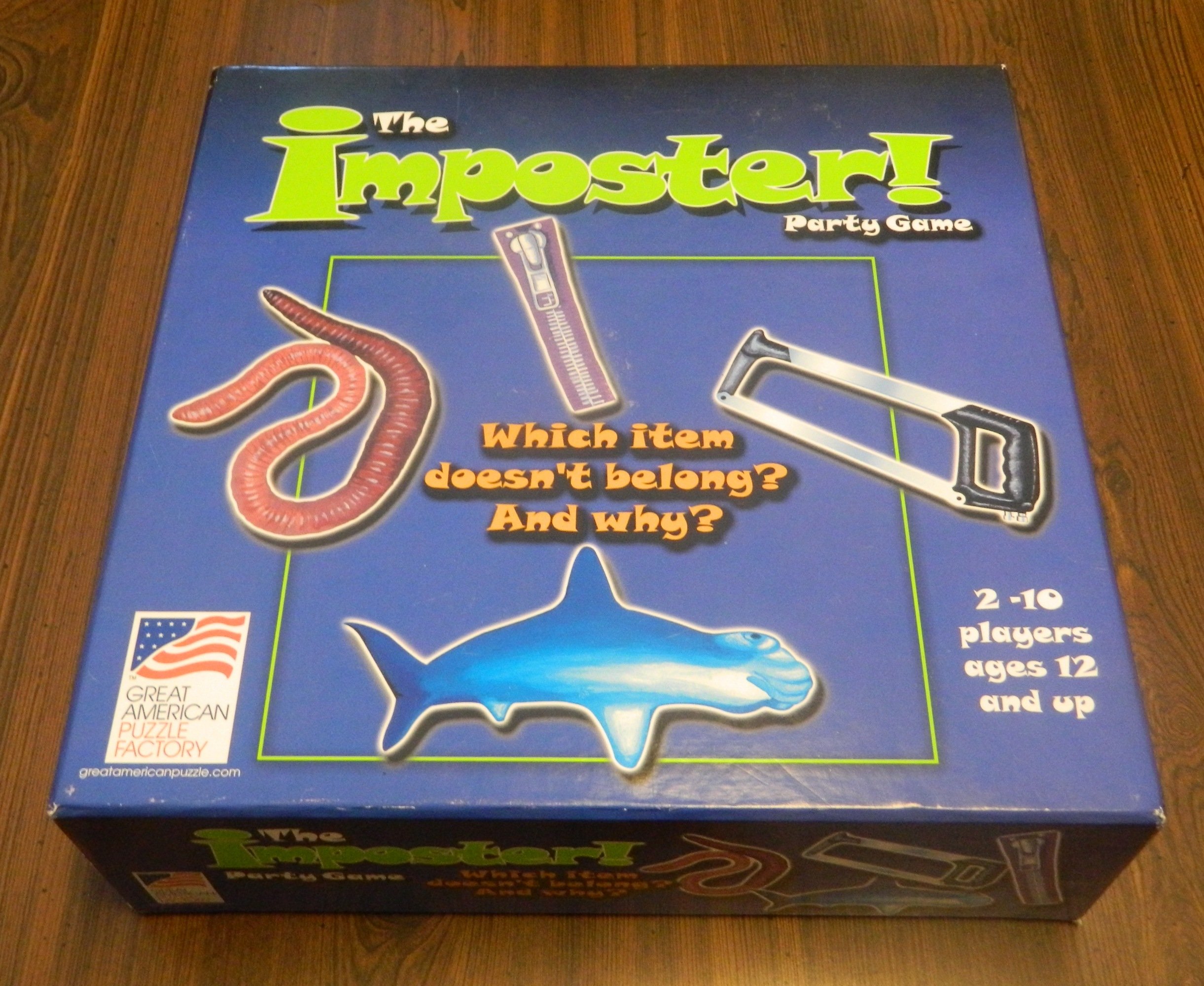 The Imposter Party Game Box