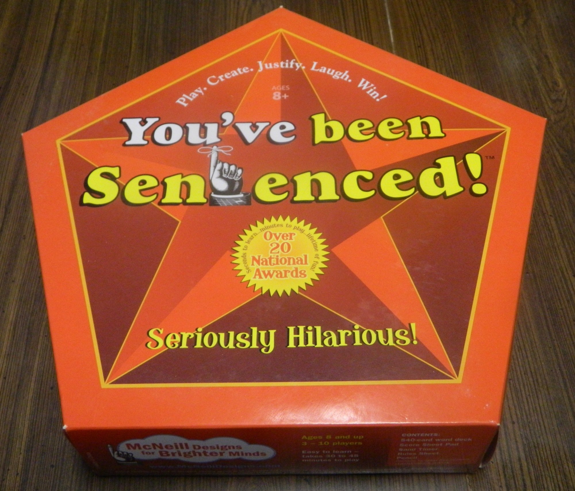 You’ve Been Sentenced! Board Game Review