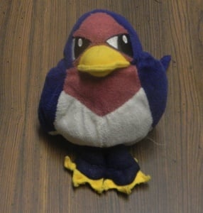 Thrift Store Finds - Taillow Pokemon Plush