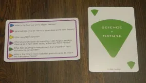 Trivial Pursuit Steal Card Game Sample Turn