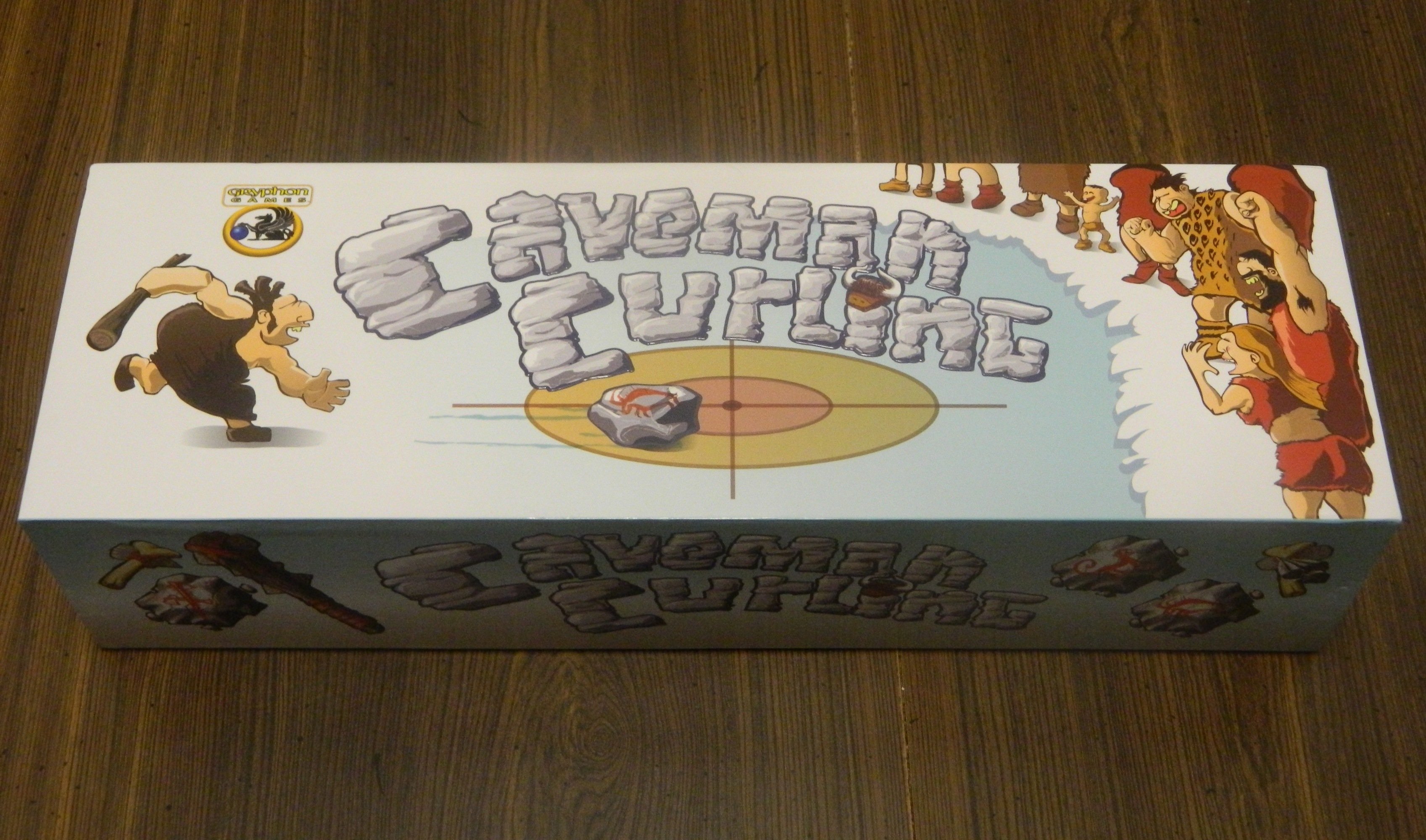 Caveman Curling Board Game Box