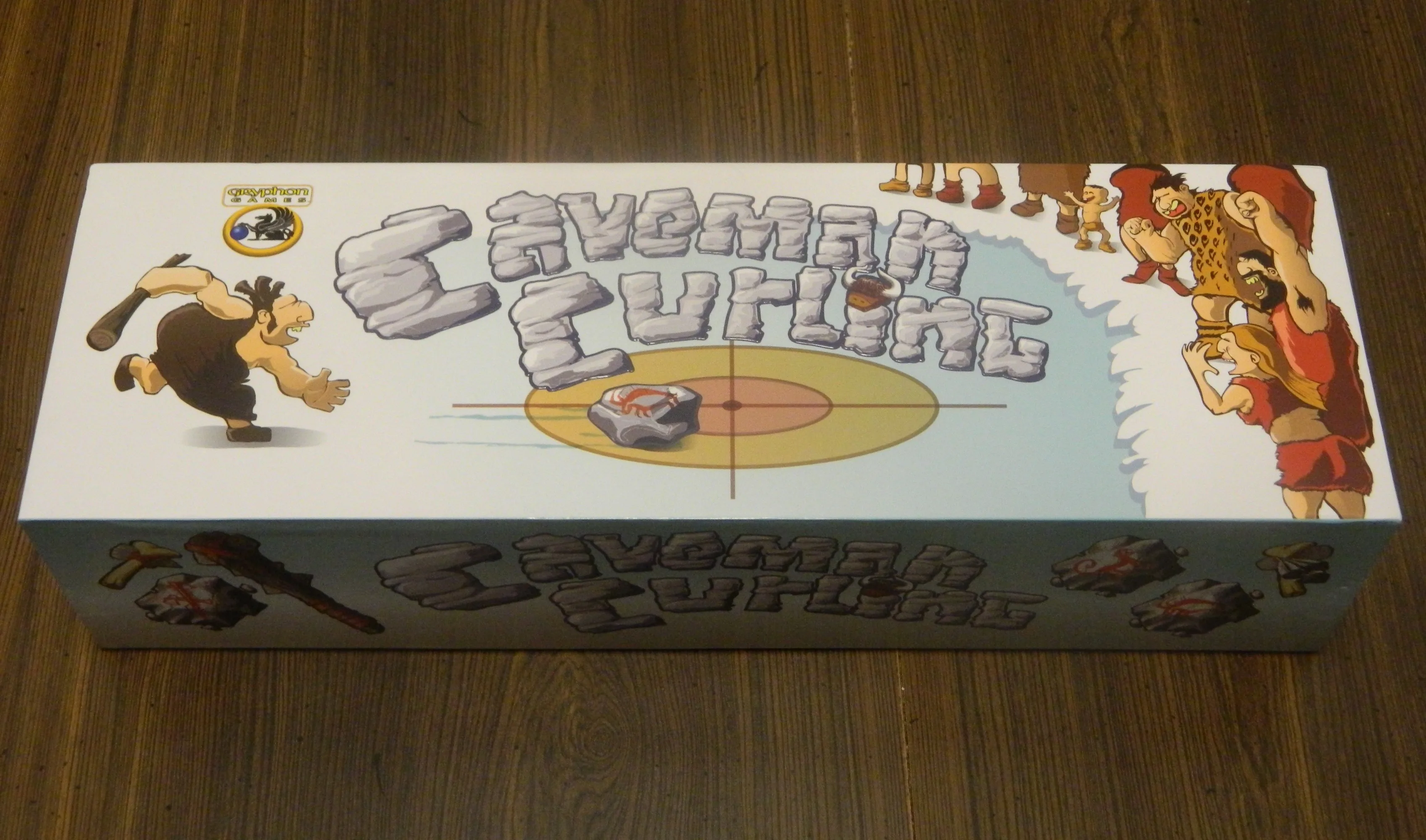 Caveman Curling Board Game Box