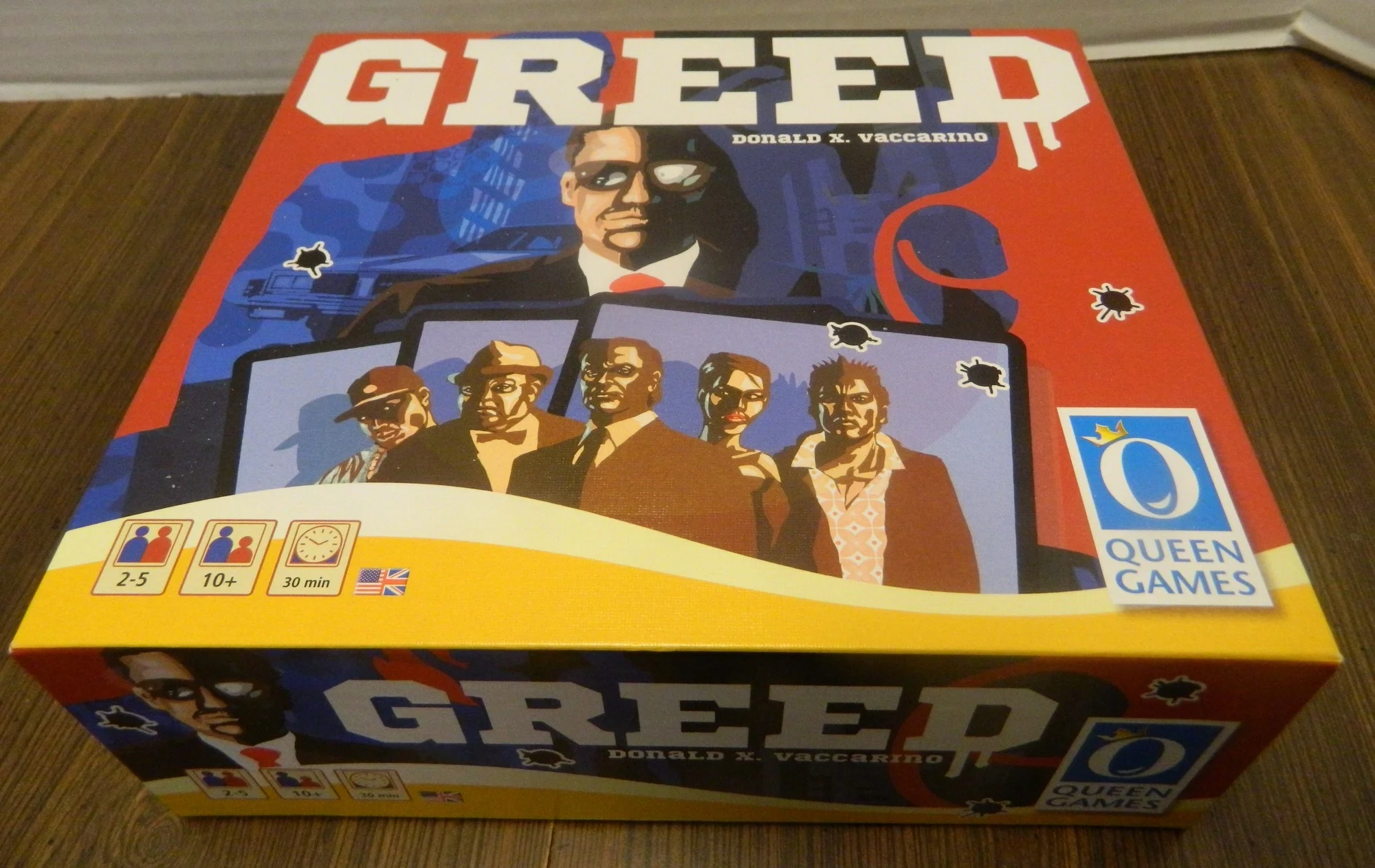Greed Card Game Box