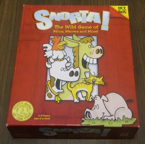 Snorta Party Game Box