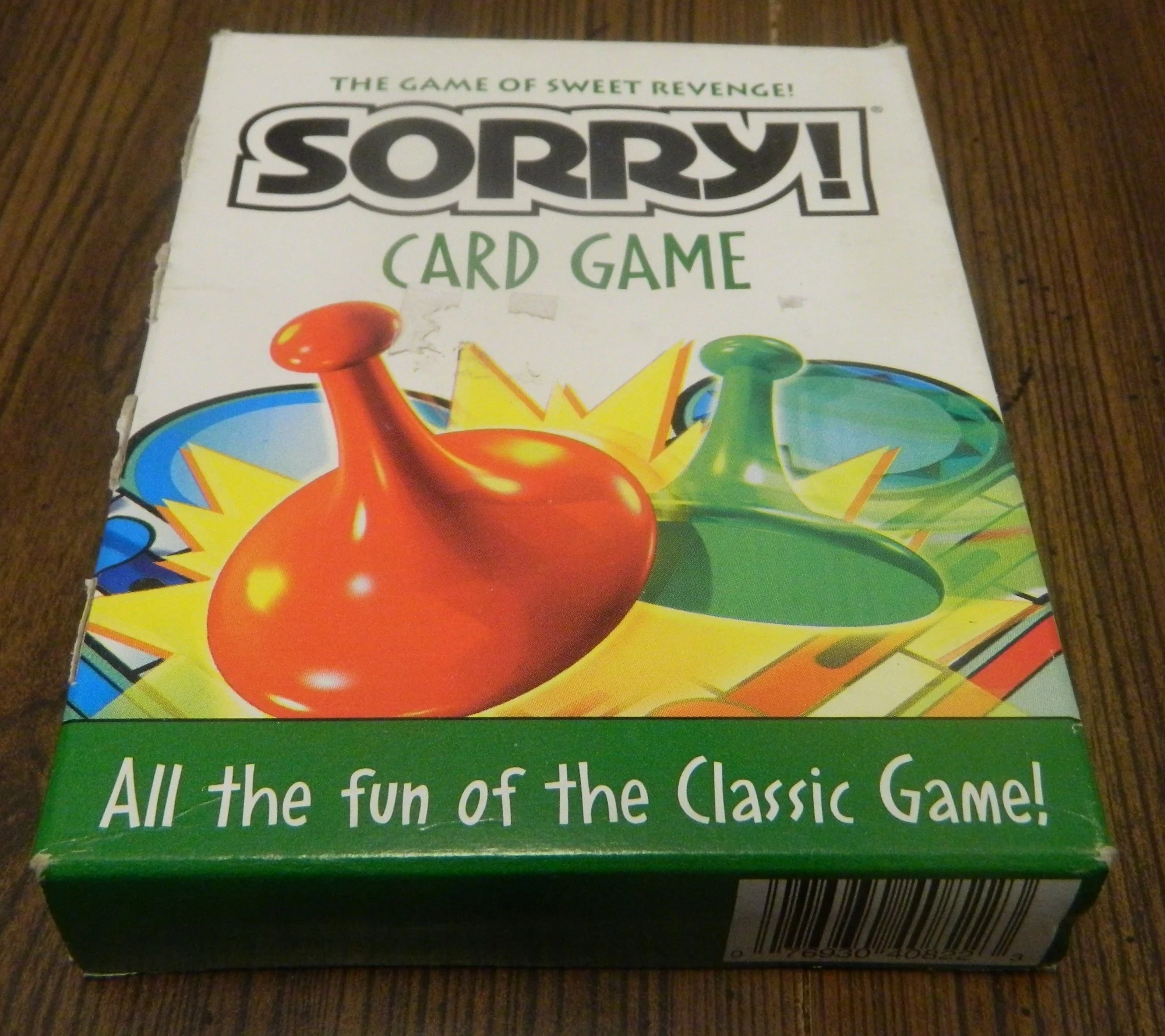 Sorry Card Game Box