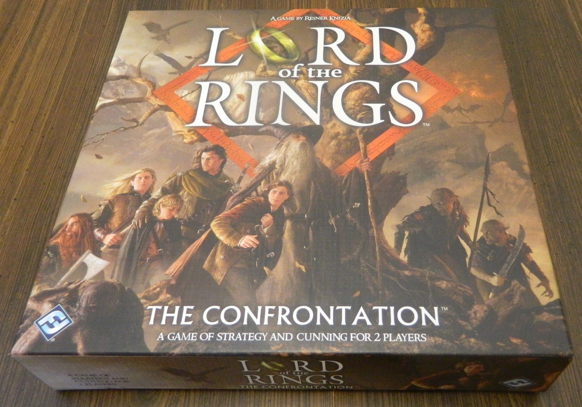 Lord of the Rings The Confrontation Board Game Review