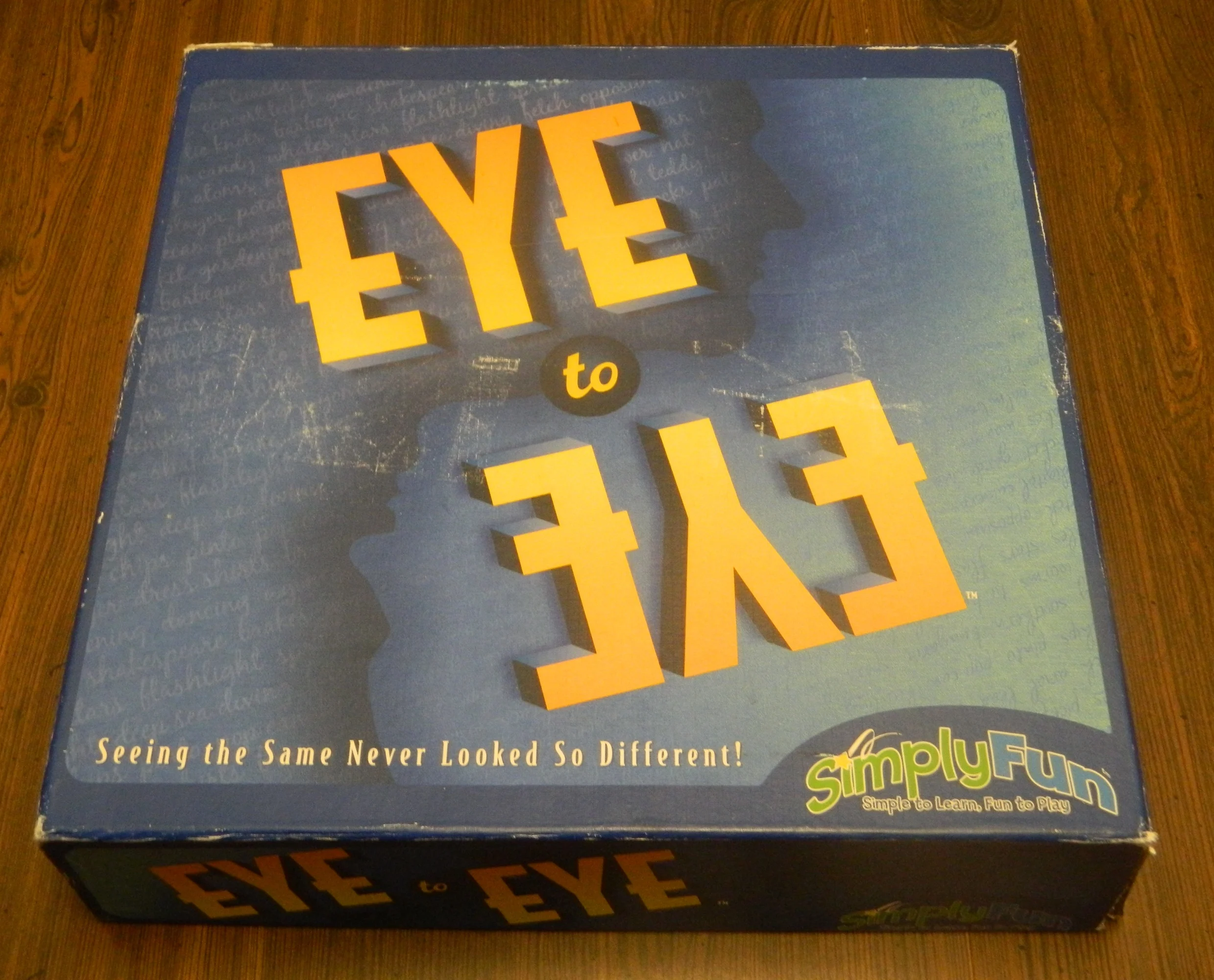 Eye to Eye Board Game Box