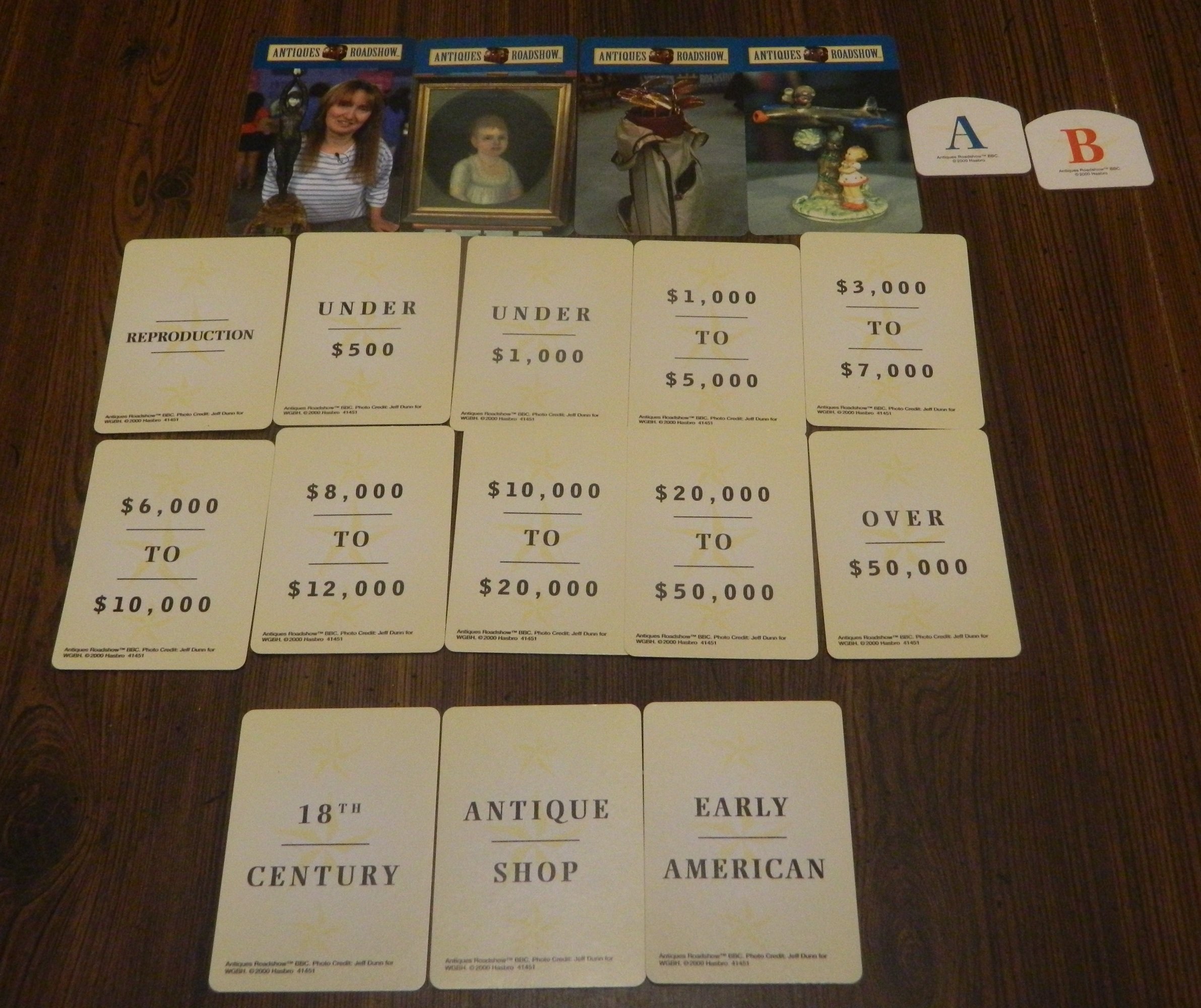Antiques Roadshow The Game a Collectible Treasure Hunt Hasbro 2000 for sale online 