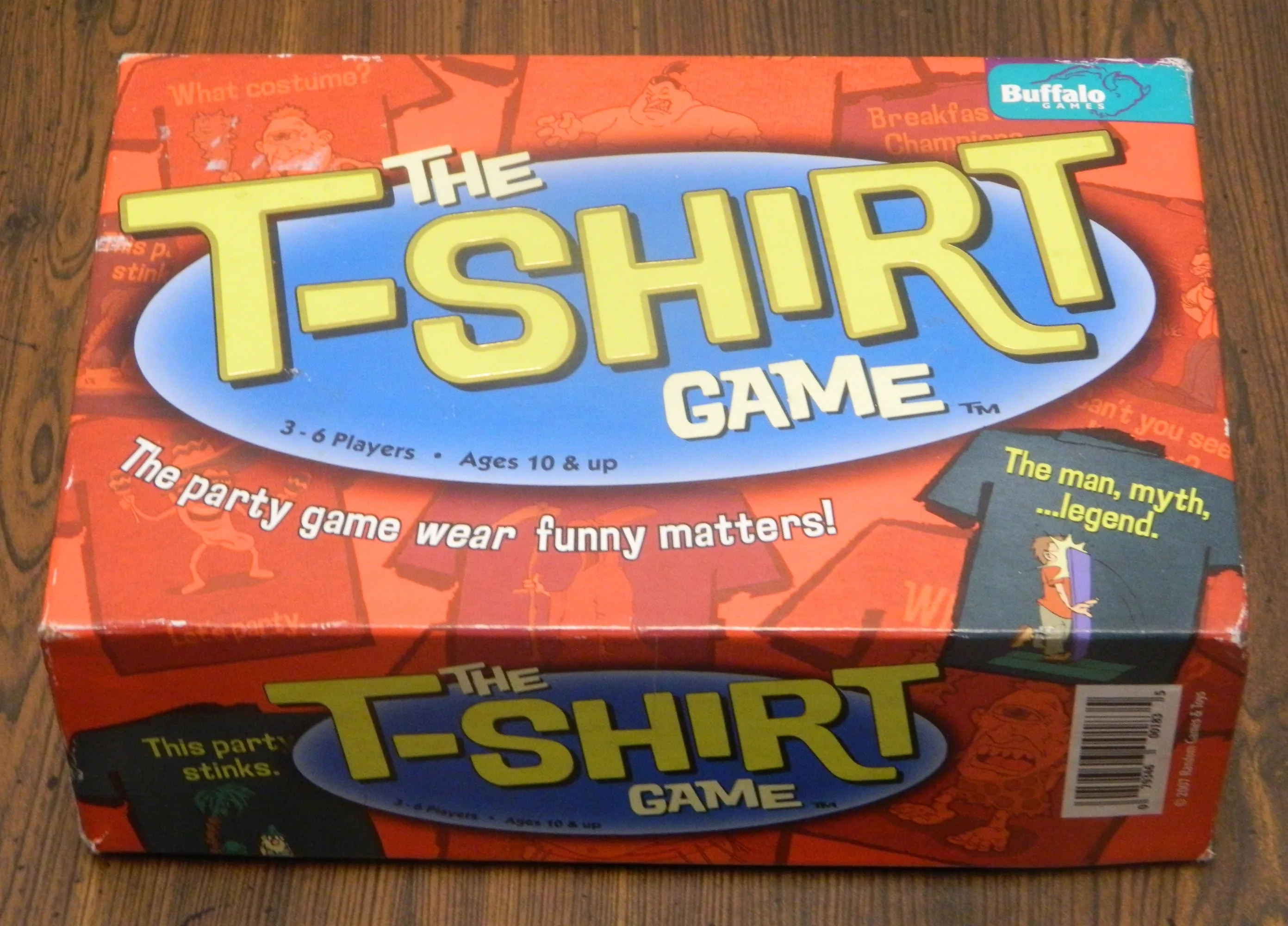 The T-Shirt Game Party Game Box
