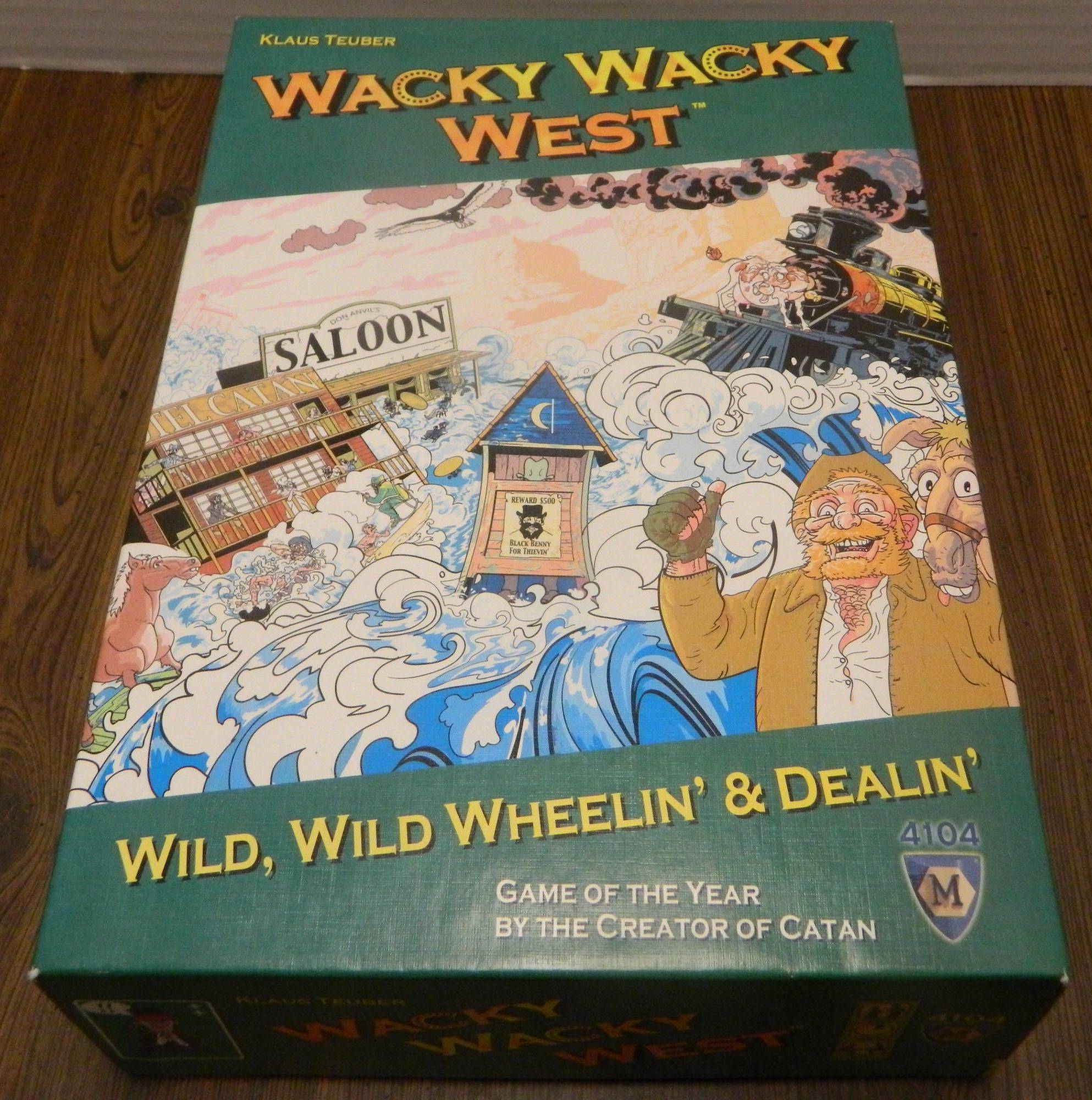 Wacky Wacky West Board Game Review