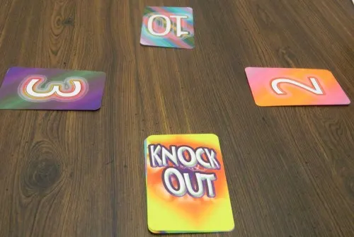 Knock Out Card Played Beat the Count