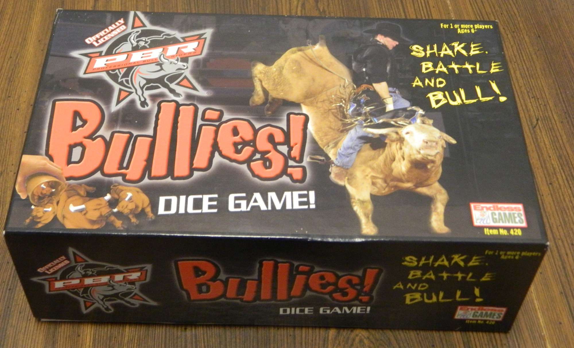 Bullies Dice Game Box
