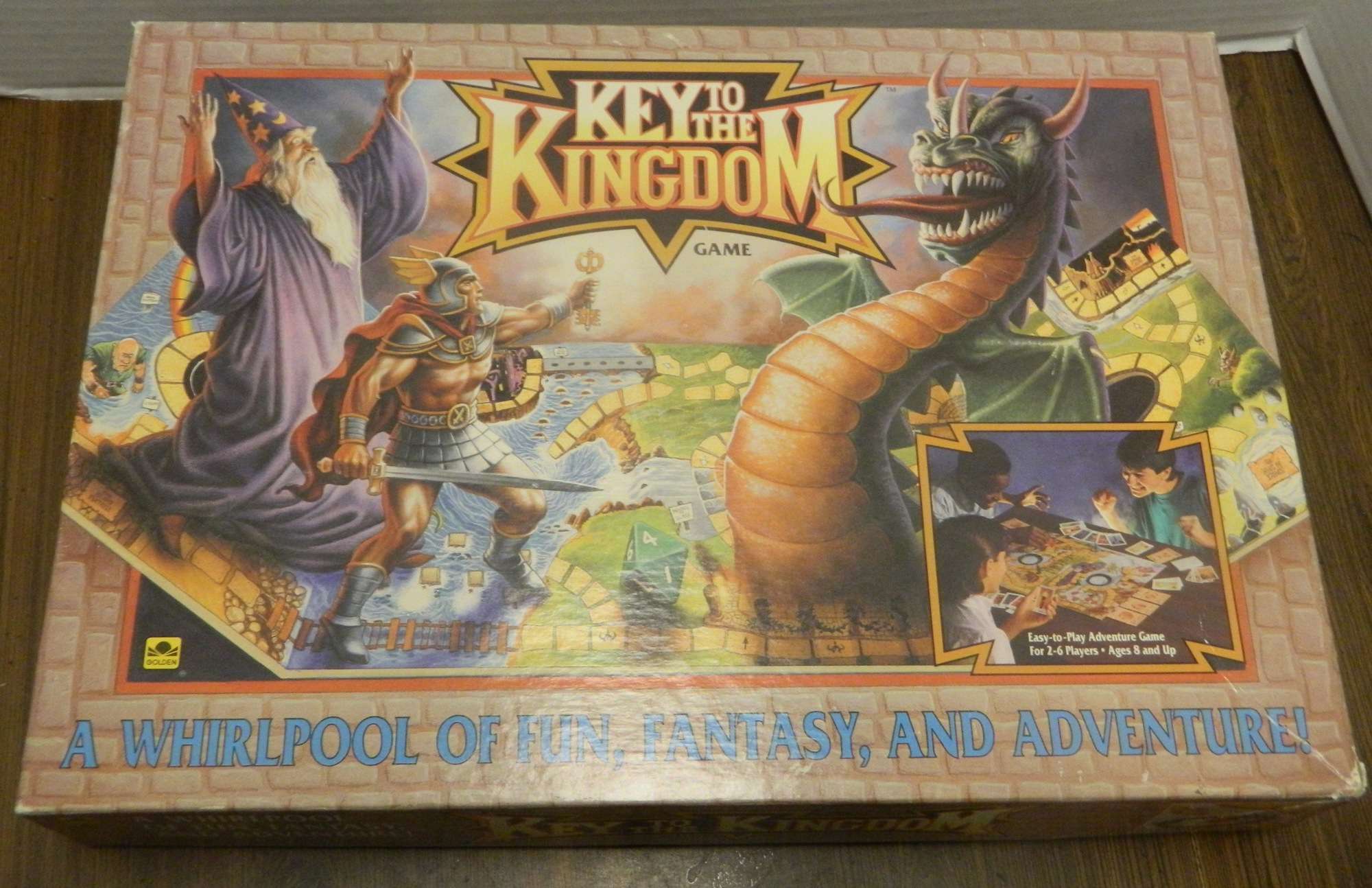 Key to the Kingdom Board Game Review and Instructions