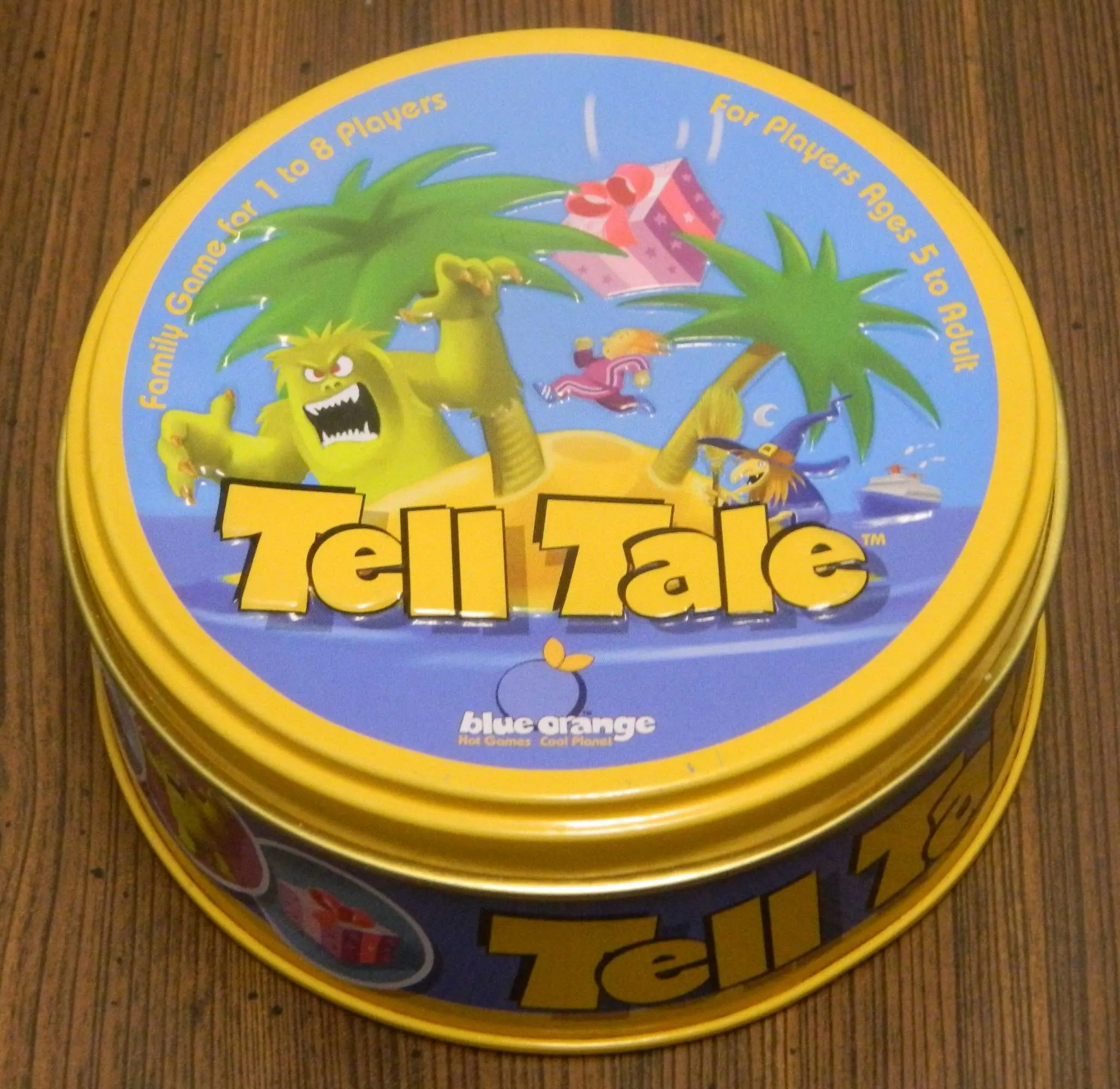 Tell Tale Card Game Tin